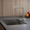 Pure.Sink Elite Steel Spark kitchen faucet stainless steel PS8040-02