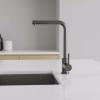 Pure.Sink Elite Steel Spark kitchen faucet PVD Gun metal PS8040-61