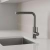 Pure.Sink Elite Steel Spark-S kitchen faucet PVD Gun Metal with pull-out spout PS8041-61