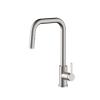 Pure.Sink Elite Steel Crystal-S kitchen faucet stainless steel with pull-out spout PS8050-02