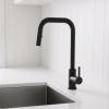 Pure.Sink Elite Steel Crystal-S kitchen faucet Matte Black with pull-out spout PS8050-10