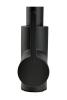 Pure.Sink Elite Steel Crystal-S kitchen faucet Matte Black with pull-out spout PS8050-10
