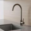 Pure.Sink Elite Steel Stream kitchen faucet PVD Gun metal PS8044-61