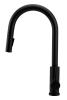 Pure.Sink Elite Steel Stream-S kitchen faucet Matte Black with pull-out spout PS8045-10