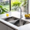 Pure.Sink Prestige Double Stainless Steel Sink 82x40 cm 10mm radius undermount, flush-mount and top-mount PPG404040-02