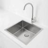 Pure.Sink Exclusivo Stainless Steel Sink 40x40 cm 10mm radius undermount, flush mount and top mount PEX4040-02