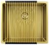 Pure.Sink Exclusivo Gold sink 45x40 cm 10mm radius undermount, flush mount and top mount PEX4540-60