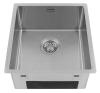 Pure.Sink Luxion Stainless steel sink 36x40 cm undermount, flush mount, and top mount  PLX3640-02