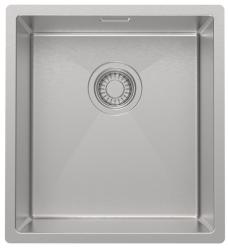 Pure.Sink Luxion stainless steel sink 36x40 cm undermount, flush mount, and top mount PLX3640-02