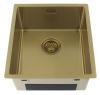 Pure.Sink Luxion Gold sink 36x40 cm undermount, flush mount, and surface mount PLX3640-60