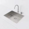 Pure.Sink Luxion Stainless steel sink 50x40 cm undermount, flush mount, and top mount  PLX5040-02