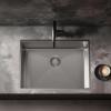 Pure.Sink Luxion Stainless steel sink 50x40 cm undermount, flush mount, and top mount  PLX5040-02