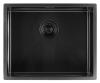 Pure.Sink Luxion PVD Black sink 50x40 cm undermount, flush mount, and top mount PLX5040-63