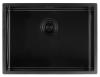 Pure.Sink Luxion PVD Black sink 55x40 cm undermount, flush mount, and top mount PLX5540-63