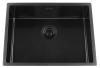 Pure.Sink Luxion PVD Black sink 55x40 cm undermount, flush mount, and top mount PLX5540-63