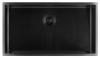 Pure.Sink Luxion Large PVD Black sink 74x40 cm undermount, flush mount, and top mount PLX7440-63