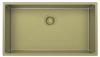 Pure.Sink Luxion Large gold sink 74x40 cm undermount, flush mount, and surface mount PLX7440-60