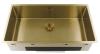 Pure.Sink Luxion Large gold sink 74x40 cm undermount, flush mount, and surface mount PLX7440-60