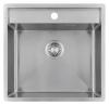 Pure.Sink Luxion Stainless steel sink 51x50 cm Tapwing with tap hole PLX5150T-02