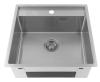 Pure.Sink Luxion Stainless steel sink 51x50 cm Tapwing with tap hole PLX5150T-02