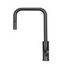Pure.Sink Luxion Gun metal kitchen faucet square with pull-out spout PLXSQUA-61