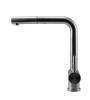 Pure.Sink Elite Steel Pulse-S Stainless Steel Kitchen Faucet with Pull-Out Spout PS8500-02