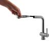 Pure.Sink Elite Steel Pulse-S Stainless Steel Kitchen Faucet with Pull-Out Spout PS8500-02