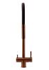 Pure.Sink Elite Steel Flex 3-way PVD copper kitchen faucet with flexible spout and Filtered Water PS8110-62