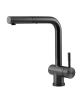 Pure.Sink Elite Steel Pulse-S Kitchen Faucet, PVD Gunmetal with Pull-Out Spout, PS8500-61