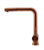 Pure.Sink Elite Steel Pulse-S Kitchen Faucet, PVD Copper with Pull-Out Spout, PS8500-62