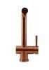 Pure.Sink Elite Steel Pulse-S Kitchen Faucet, PVD Copper with Pull-Out Spout, PS8500-62