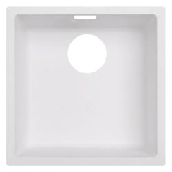 Pure.Sink Fibre Composite Pure White Sink 40x40cm Undermount and Overmount FBR40-32