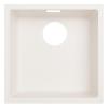 Pure.Sink Fibre Composite Sand White Sink 40x40cm Undermount and Overmount FBR40-33
