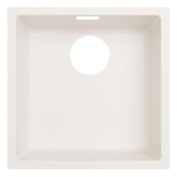 Pure.Sink Fibre Composite Sand White Sink 40x40cm Undermount and Overmount FBR40-33