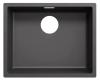 Pure.Sink Fibre Composite Intense Black Sink 50x40cm Undermount and Overmount FBR50-31