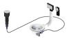 Pure.Sink Universal Matt White Drain Set including push-button waste with plug, plus rectangular and round overflow WSTAUT-32