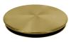Pure.Sink Universal Drain cover, basket plug cap, gold-colored, rounded lid for drain hole WSTCOV-60