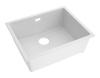 Pure.Sink Eternal Quartz White Sink 50x40 cm Undermount and Overmount PEG5040-32