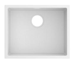 Pure.Sink Eternal Quartz White Sink 50x40 cm Undermount and Overmount PEG5040-32