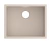 Pure.Sink Eternal Quartz Beige Sink 50x40 cm, Flush-Mount and Under-Mount PEG5040F-38