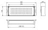 Pure.Sink Prestige Sink Insert - Gold  PPGCL40-60
