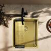 Pure.Sink Prestige Sink Insert - Gold  PPGCL40-60