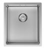 Pure.Sink Comfort Stainless steel sink, 34x40 cm, undermount, flush-mount, and top-mount PCM3440-02
