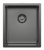 Pure.Sink Comfort PVD Gun Metal sink, 34x40 cm, undermount, flush-mount, and top-mount PCM3440-61