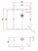 Pure.Sink Comfort PVD Gun Metal sink, 34x40 cm, undermount, flush-mount, and top-mount PCM3440-61