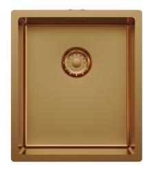 Pure.Sink Comfort PVD Copper Sink 34x40 cm (Under-mount, Flush-mount, and Over-mount) PCM3440-62