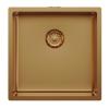 Pure.Sink Comfort PVD Copper Sink 40x40 cm, 10 mm radius, for undermount, flush-mount, and top-mount installation PCM4040-62